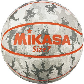 【1週間以内に発送】ミカサ MIKASA　バスケットボール7号 　ホワイト サムネイル