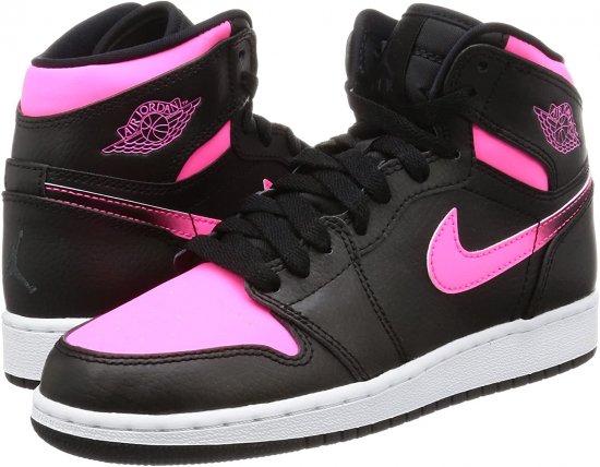 ڥåۥ硼 1 Air Jordan 1 Retro High GS 'Black Hyper Pink' ᡼