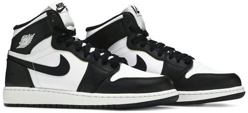 Air jordan 1 retro high og bg outlet black/white-black