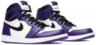 硼 1 Air Jordan 1 Retro High OG 'Court Purple 2.0' ͥ