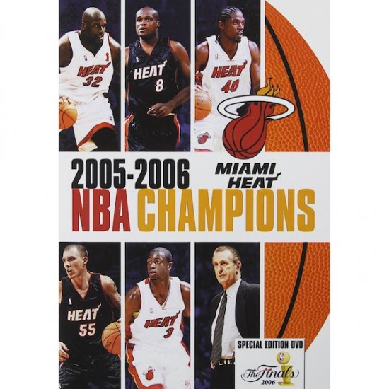 マイアミヒート 2006 NBA チャンピオン DVD - NBAグッズ バスケショップ通販専門店 ロッカーズ