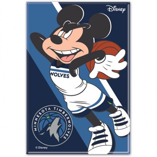 ミネソタティンバーウルブズ ウィンクラフト 2 5 X 3 5 Disney Fridge Nbaグッズ バスケショップ通販専門店 ロッカーズ