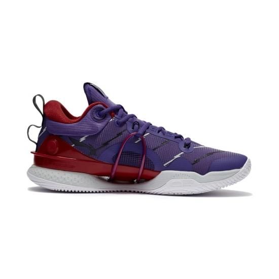 Lining バスケットボールシューズ 9.5 US リーニン リーニン LI-Ning SPEED VIII Premium パープル - NBAグッズ
