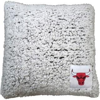 シカゴブルズ 16'' x 16'' フロストy Sherpa 枕
