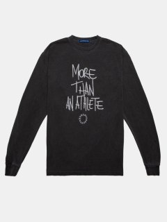 more than an athlete LS TEE チャコール サムネイル