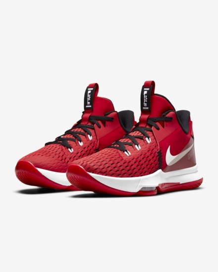ナイキ Nike LeBron Witness 5 レッド - NBAグッズ バスケショップ通販 ...