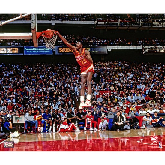 ドミニクウィルキンス アトランタホークス ファナティクス オーセンティックUnsigned 1988 NBA スラムダンクコンテスト フォトグラフ -  NBAグッズ バスケショップ通販専門店 ロッカーズ