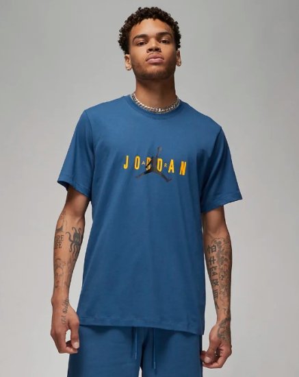 ジョーダンエアーメンズTシャツ フレンチブルー - NBAグッズ バスケ