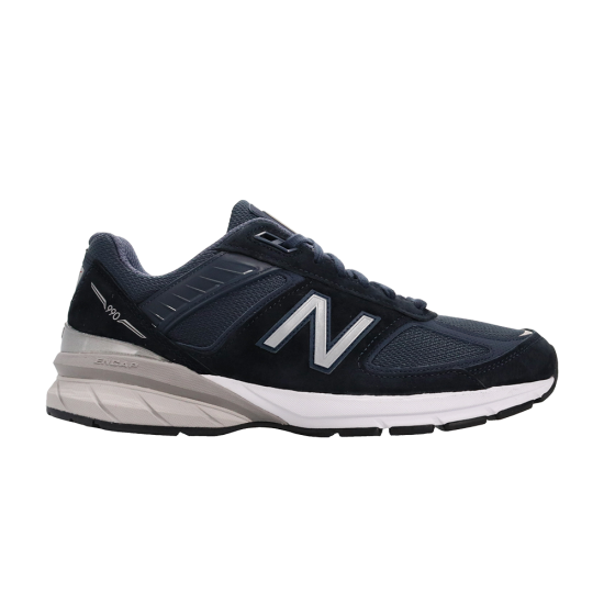 990v5 Made In USA 2E Wide 'Navy Silver' ᡼