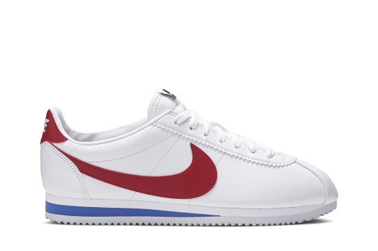 Wmns Classic Cortez Leather 'White Red' ᡼