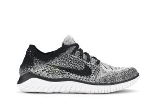 Wmns Free RN Flyknit 2018 'White Black' ͥ