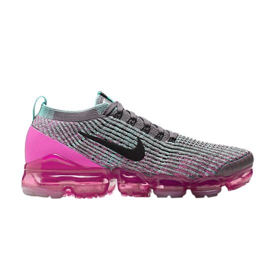 Wmns Air VaporMax Flyknit 3 'Gunsmoke Fuchsia' ᡼