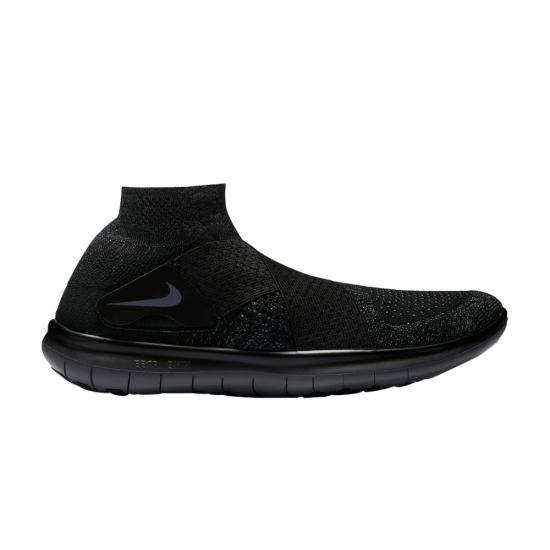 Free Run Motion Flyknit 2017 'Black' ᡼