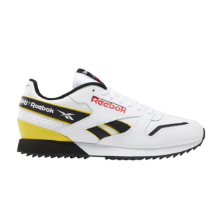 Classic Leather Ripple 'White Black'