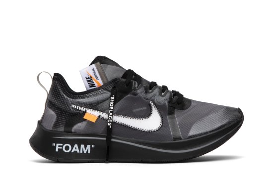 Off-White x Zoom Fly SP 'Black' ᡼