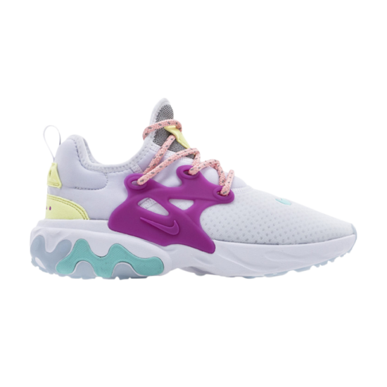 Wmns React Presto 'White Hyper Violet' ᡼