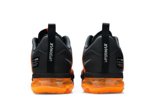 Nike air vapormax hot sale run utility black orange