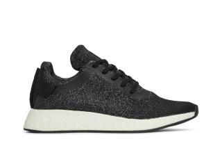 wings+horns x NMD_R2 Primeknit 'Black'