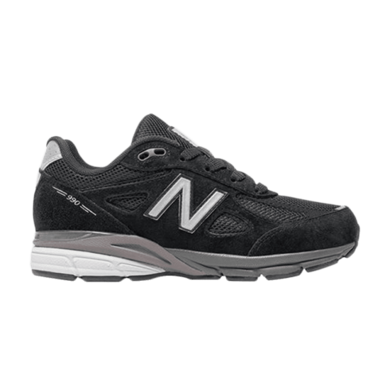 990v4 Kid Wide 'Black Silver' ᡼