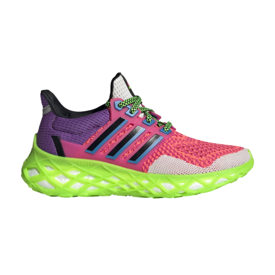 UltraBoost Web DNA J 'Turbo Shock Pink' ᡼