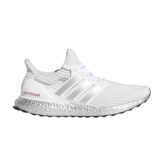 UltraBoost 4.0 DNA 'White Silver Metallic' ᡼