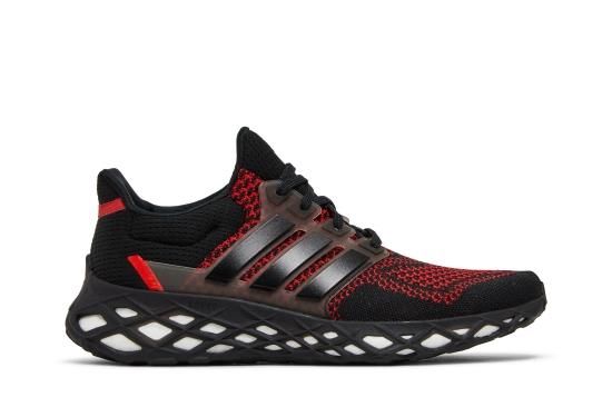 UltraBoost Web DNA 'Black Vivid Red' ᡼