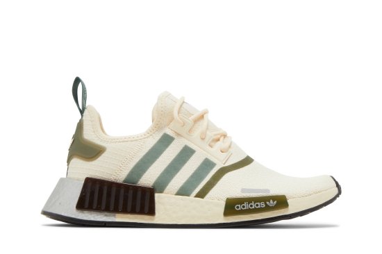 Wmns NMD_R1 'White Focus Olive' ᡼