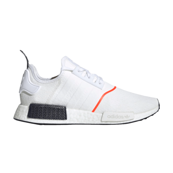 NMD_R1 'White Solar Red' Sample ᡼