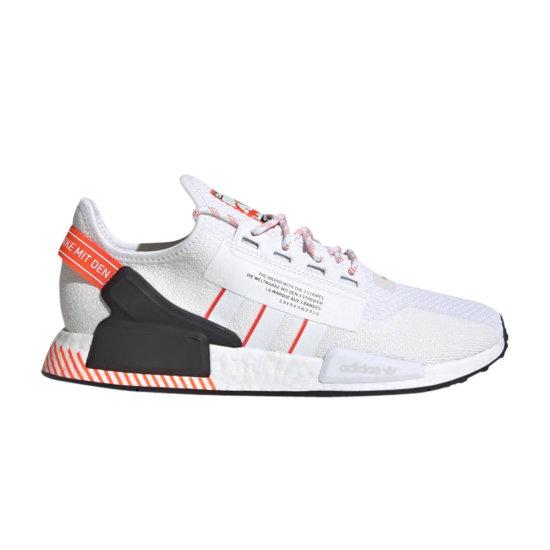 NMD_R1 V2 'White Solar Red' ᡼