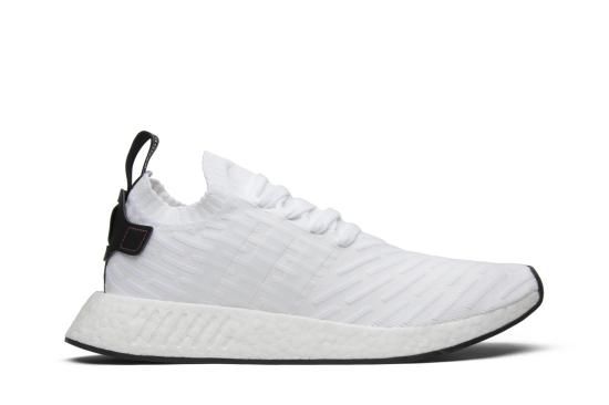 NMD_R2 Primeknit 'White Black' ᡼