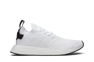 NMD_R2 Primeknit 'White Black' ͥ