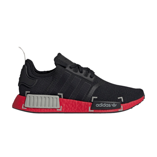 NMD_R1 'Black Grey Scarlet' Sample ᡼