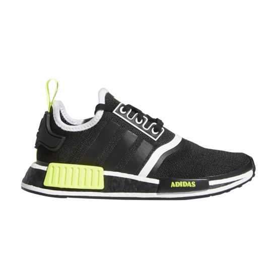 NMD_R1 Big Kid 'Black Solar Yellow' ᡼