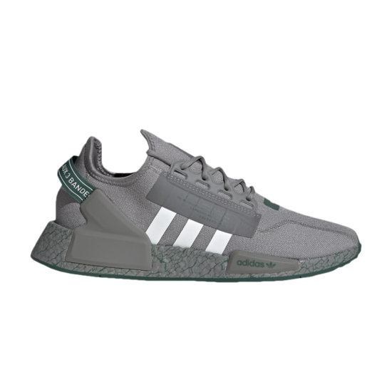 NMD_R1 V2 'Crackled - Grey Collegiate Green' ᡼