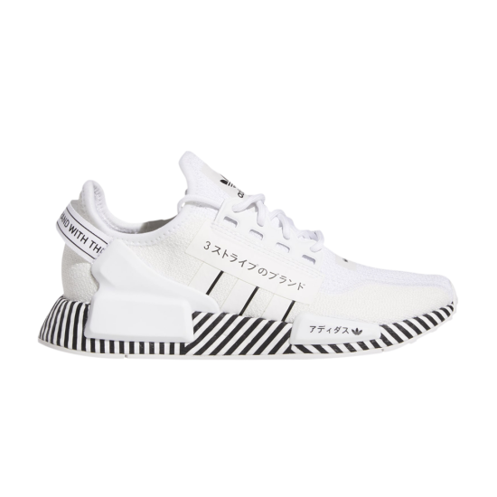 NMD_R1 V2 J 'Dazzle Pack - Cloud White' ᡼