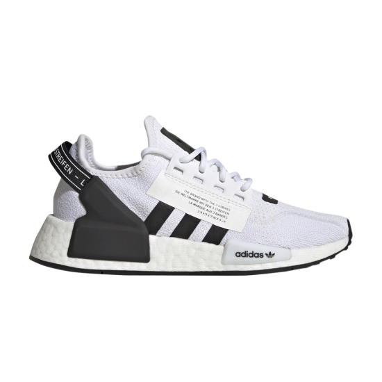 NMD_R1 V2 J 'White Black' ᡼