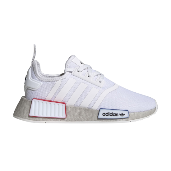 NMD_R1 Refined Big Kid 'White Grey' ᡼