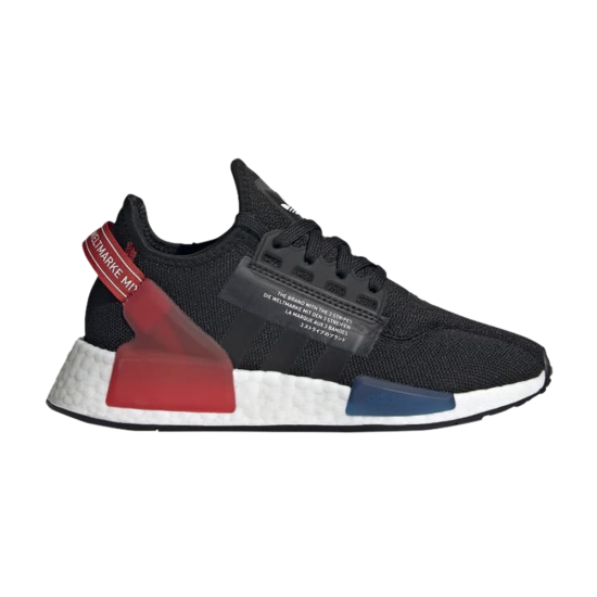 NMD_R1 V2 J 'Core Black' ᡼