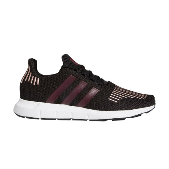 Wmns Swift Run 'Black Maroon' ᡼