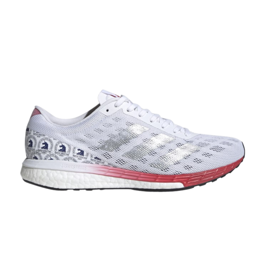 Wmns Adizero Boston 9 'White Silver Scarlet' ᡼