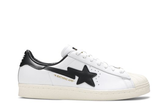 BAPE x Superstar 'White Black' ᡼