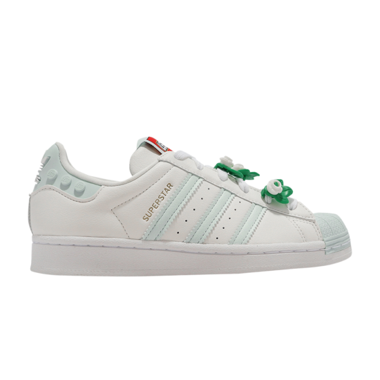 LEGO x Wmns Superstar 'Clear White Ice Mint' ᡼