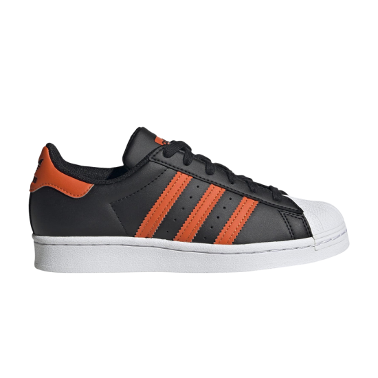 Superstar J 'Black Semi Impact Orange' ᡼