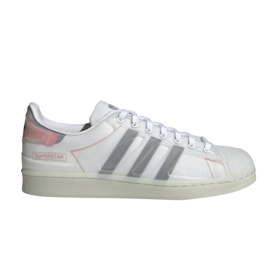 Superstar Futureshell 'White Semi Solar Red' ᡼