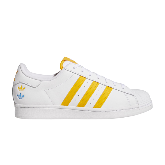 Superstar 'White Team College Gold' ᡼