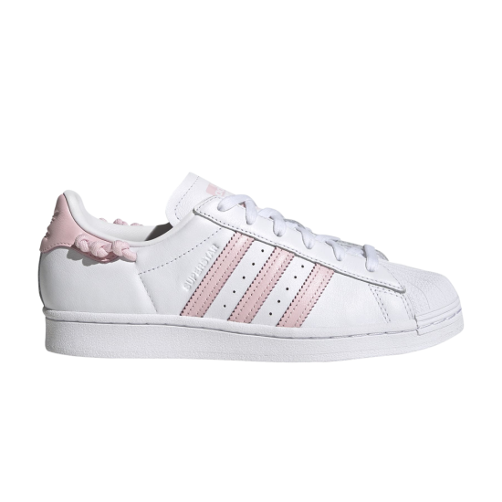 Wmns Superstar 'Knotted Rope - White Clear Pink' ᡼