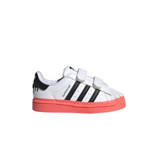 Superstar Infant 'Paint Drip - White Turbo' ᡼