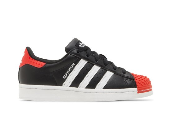 LEGO x Superstar Big Kid 'Core Black Red' ᡼