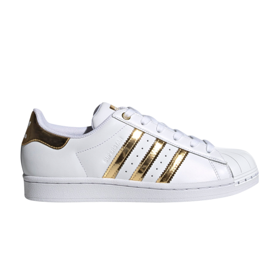 Wmns Superstar Metal Toe 'White Gold Metallic' ᡼