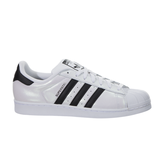 Superstar 'Metallic White Black' ᡼